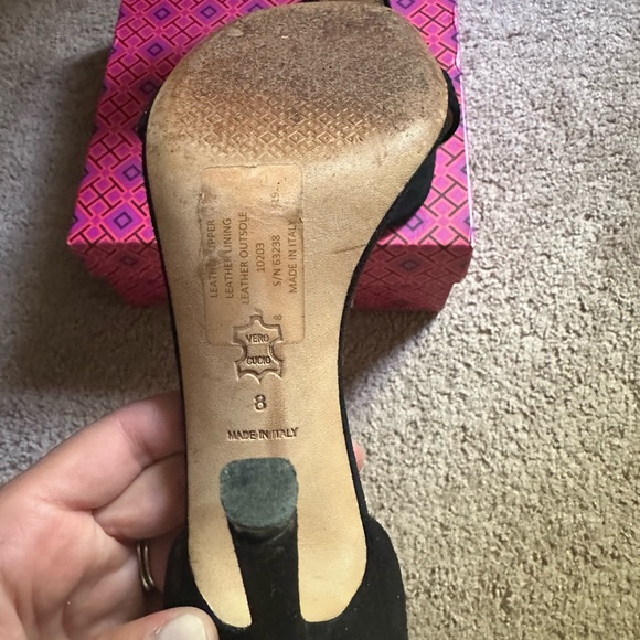 TORY BURCH : Penelope Embellished Crystal Sandal - Picture 5 of 6